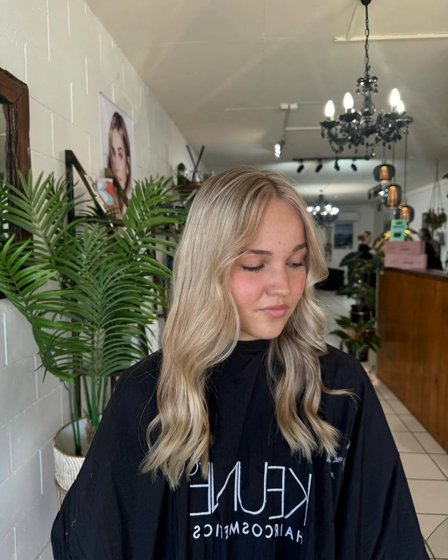 Client at Deb's Hair & Beauty salon in Proserpine